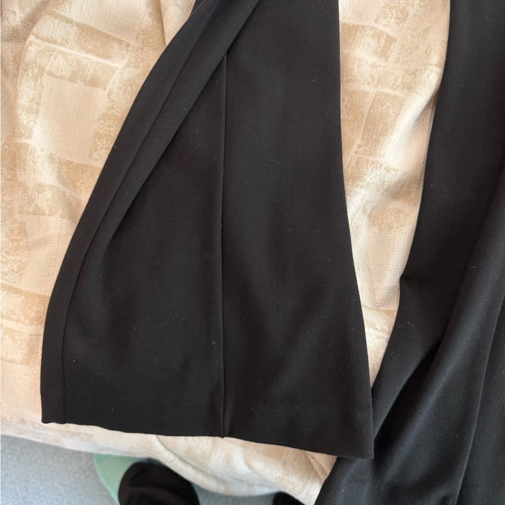 INC international concepts Black Flared wide leg Pants size 12 - Picture 5 of 10